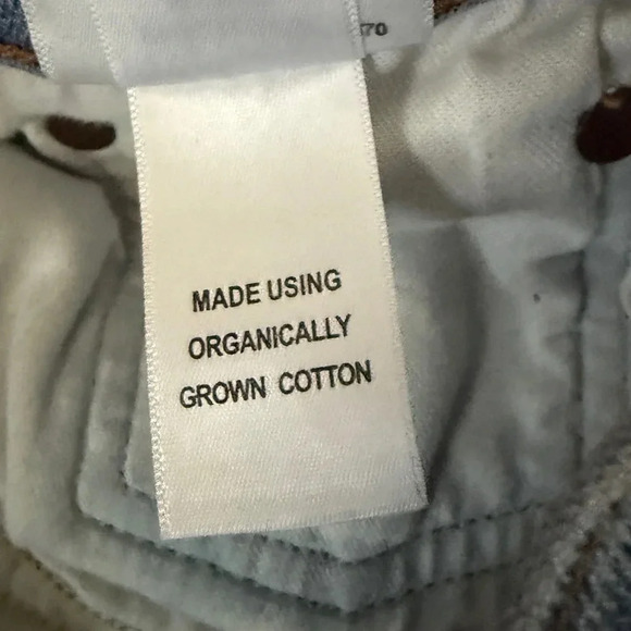 AGolde Riley Medium Wash Button Fly distressed Jeans -30 - Picture 6 of 9